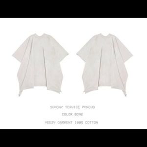 KANYE Sunday Service Poncho